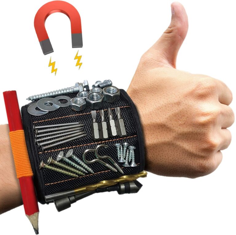 Magnetic Wristband with 20 Strong Magnets