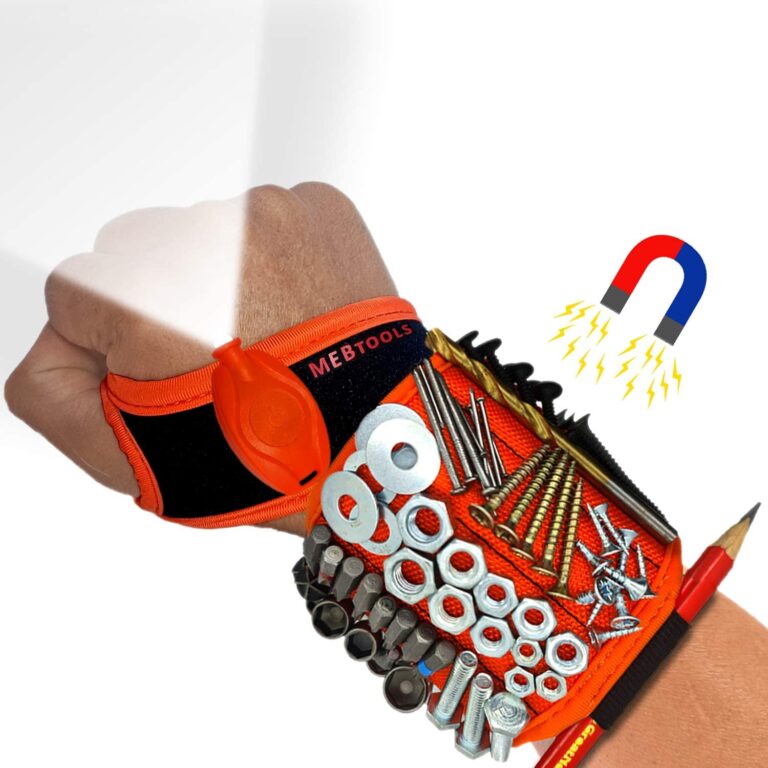 Magnetic Wristband with flashlight
