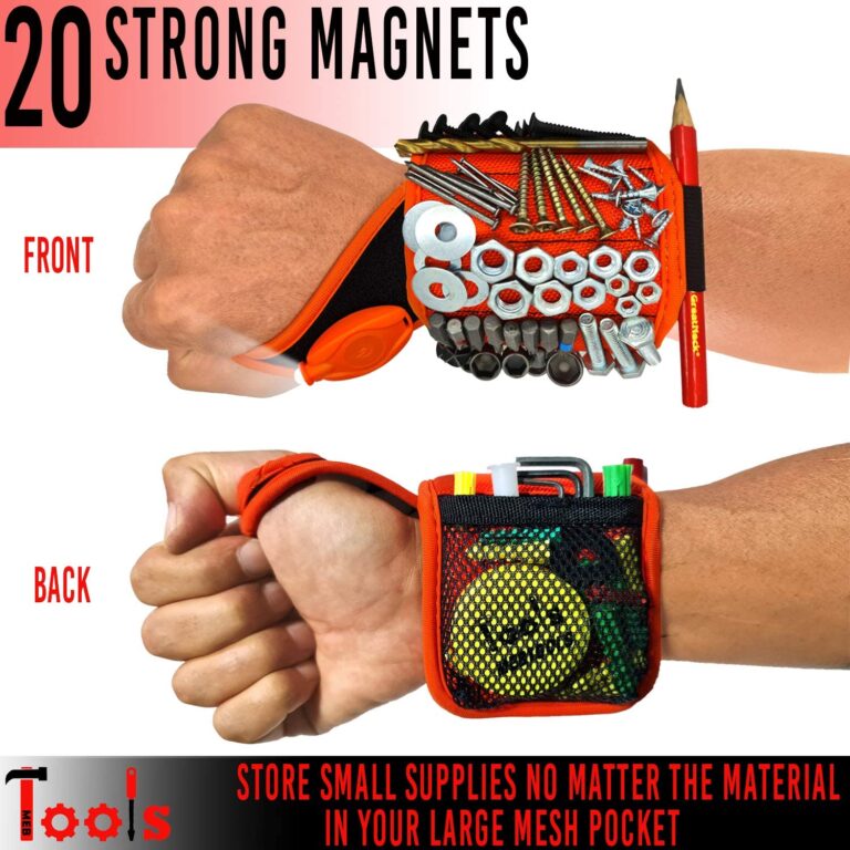 Magnetic Wristband with flashlight