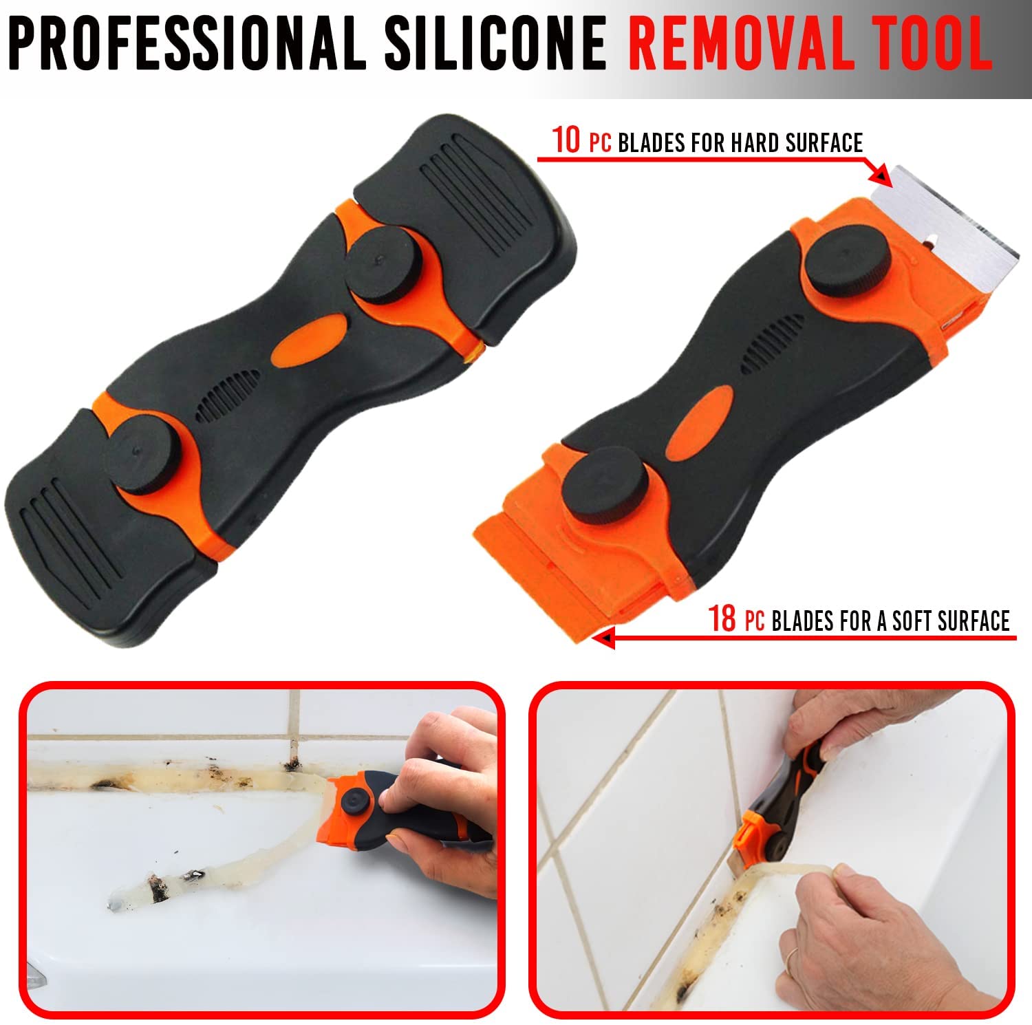 How to Use Caulking and Scraper Tools Razor Blade Remover